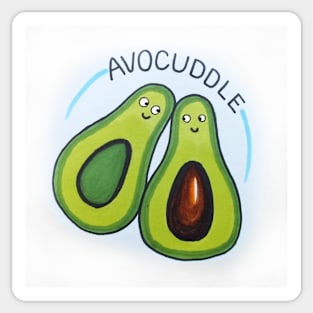 Avocuddle Sticker